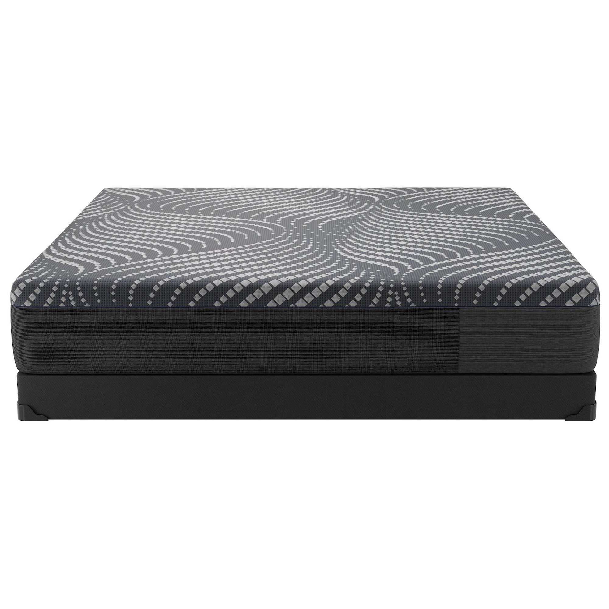 Sealy Sealy Hybrid 52775451+62058851 Queen Brenham Soft Mattress & Low